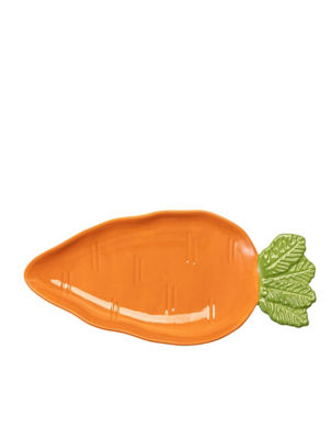ASDA Carrot Shaped Plate