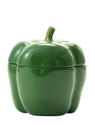 ASDA Green Pepper Shaped Canister