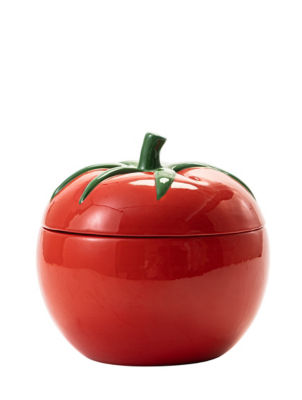 ASDA Red Tomato Shaped Canister