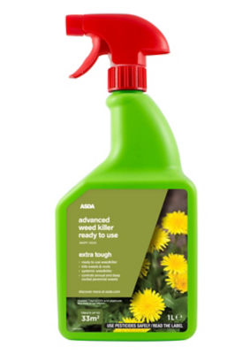 ASDA WEEDKILLER EXTRA RTU TOUGH 1L