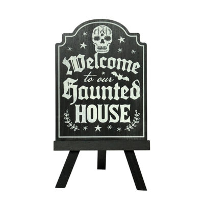 ASDA Halloween Tombstone Sign