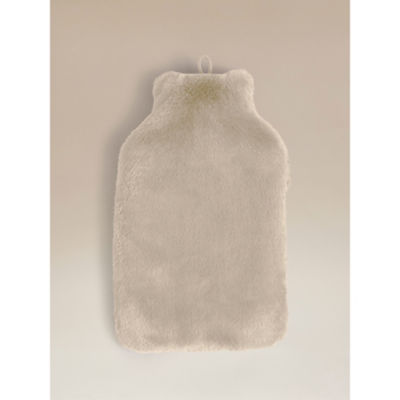ASDA Cream Super Soft Faux Fur Hot Water Bottle
