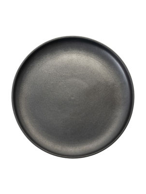 ASDA Black Textured Dinner Plate