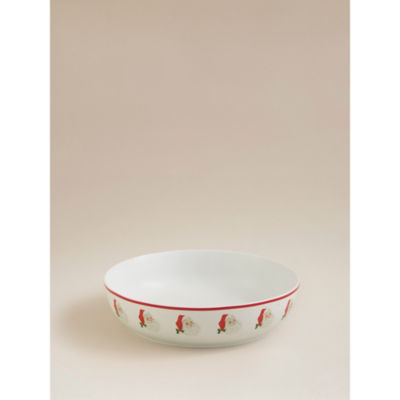 ASDA White Santa Pasta Bowl
