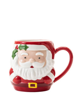 ASDA Santa Shaped Mug