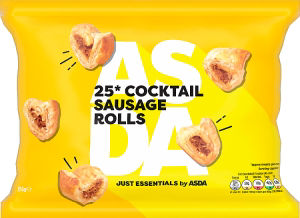 Just Essentials by ASDA Cocktail Sausage Rolls 350g - ASDA Groceries