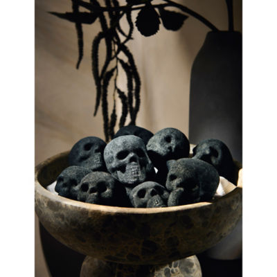 ASDA Halloween Flocked Heads Decorations