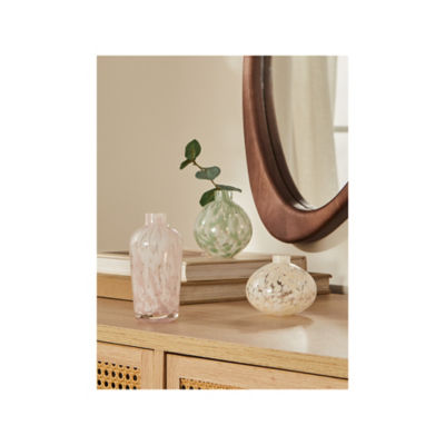 George Home Pink Confetti Vase – Set of 3