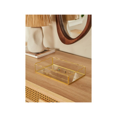 George Home Gold Scallop Tray