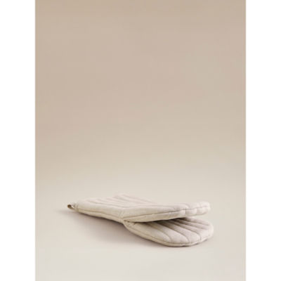 ASDA Beige Linen Rich Single Oven Glove