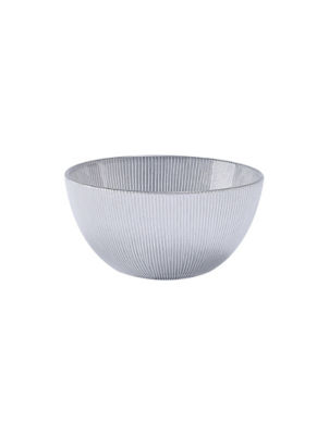 ASDA Silver Glass Cereal Bowl