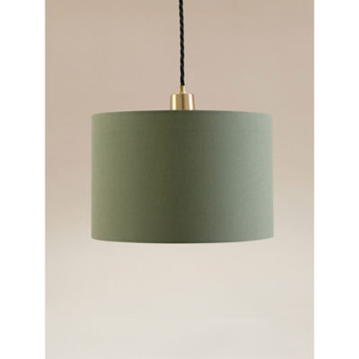 George Home Linen-Effect Cylinder Shade