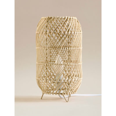 George Home Natural Rattan Table Lamp