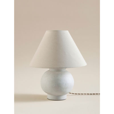 ASDA Organic White Textured Table Lamp
