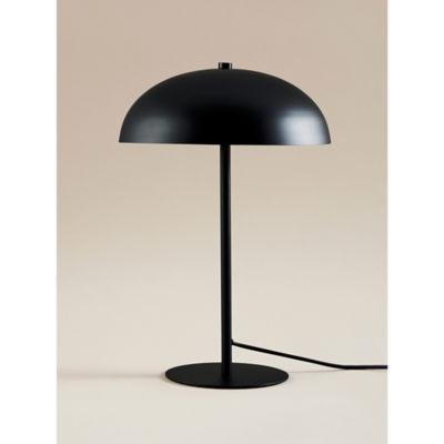 George Home Mushroom Stick Table Lamp Black
