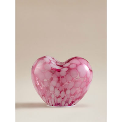 George Home Pink Confetti Heart Table Lamp
