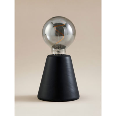 George Home Tapered Bulb Wooden Table Lamp