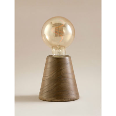 George Home GH WOOD TAPERED LAMP