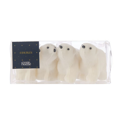 ASDA GH POLARBEAR BAUBLES