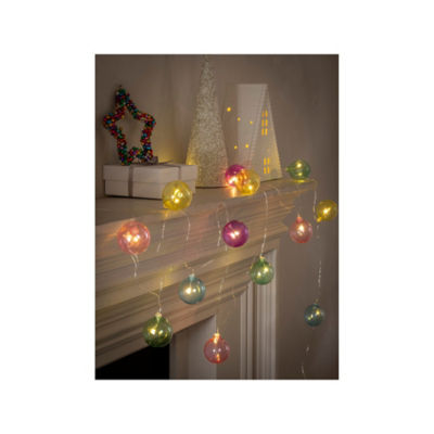 ASDA Warm White Bauble String Lights