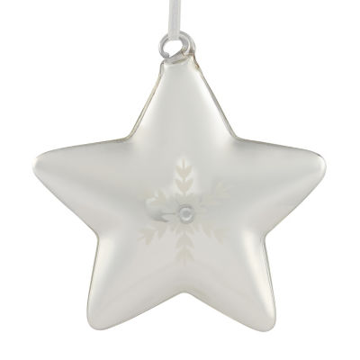 ASDA GH GLASS STAR BAUBLE