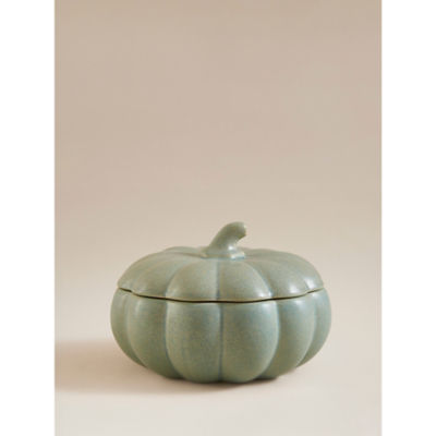 George Home Green Large Ceramic Apple Pie Candle