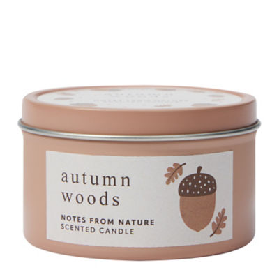 ASDA Acorn Tin Candle