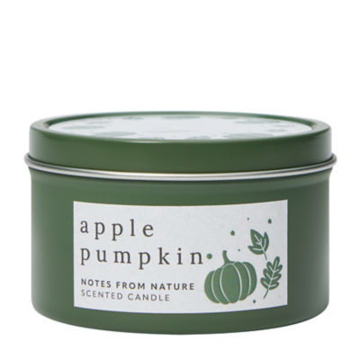 ASDA Green Pumpkin Tin Candle