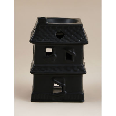 George Home Black Haunted House Oil Burner