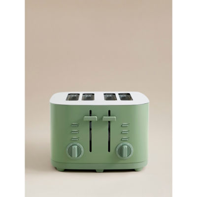 ASDA Matt Green 4-Slice Toaster