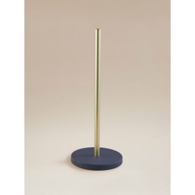 George Home Matte Navy Toilet Roll Stand