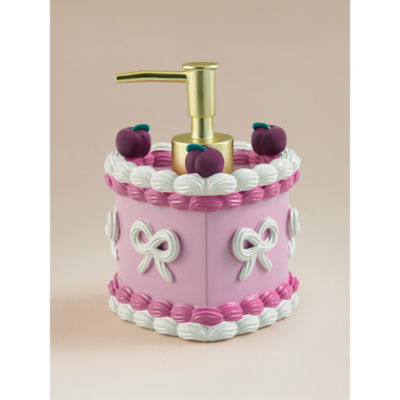 ASDA Pink Heart Cake Soap Dispenser