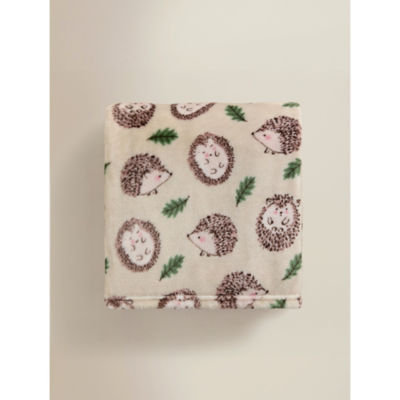 George Home Hedgehog Supersoft Throw - 150 x 120cm