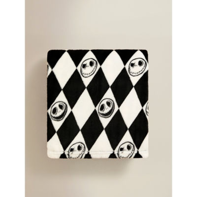 George Home Disney Nightmare Before Christmas Supersoft Throw - 150 x 120cm