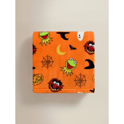 George Home Disney Muppets Halloween Super-Soft Throw - 150 x 120cm