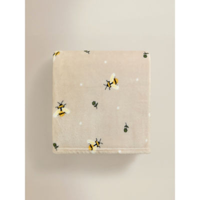 ASDA Bee Super-Soft Throw - 150 x 120cm