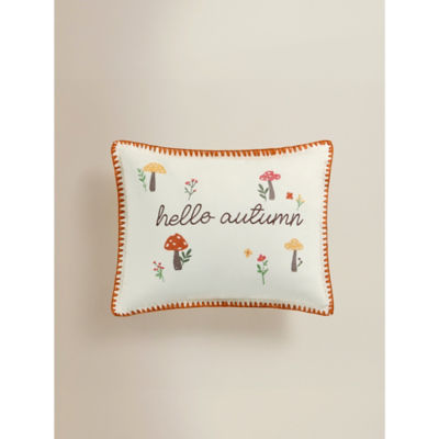 George Home Hello Autumn Slogan Cushion