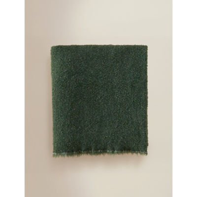 George Home Plain Boucle Throw - 150 x 120cm