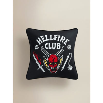 George Home Stranger Things Hellfire Printed Cushion