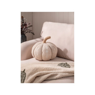 Stacey Solomon Embroidered Pumpkin-Shaped Cushion