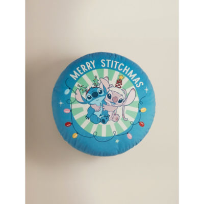 ASDA Disney Stitch Christmas Circular Cushion