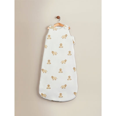 ASDA Beige Highland Cow Jersey Cotton Sleep Bag