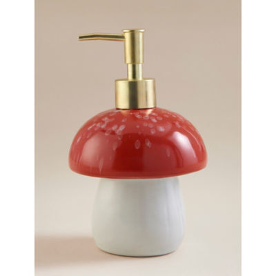 George Home Reactive Glaze Toadstool Soap Dispenser
