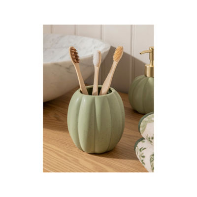 ASDA Stacey Solomon Green Pumpkin Bathroom Tumbler