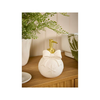 ASDA Stacey Solomon White Bauble Soap Dispenser