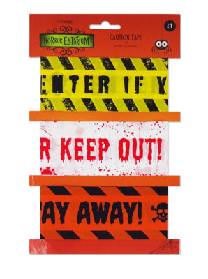 ASDA Halloween Caution Tape Decorations