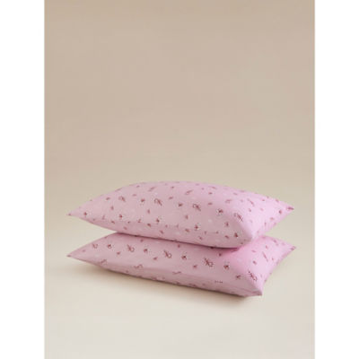 ASDA Candy Cane Bows Pillowcase Pair