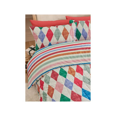 ASDA Harlequin Pinsonic Duvet Set King