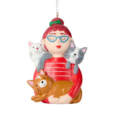 ASDA GH CAT LADY BAUBLE