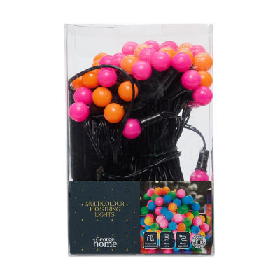 ASDA GH NEON BERRY LIGHTS